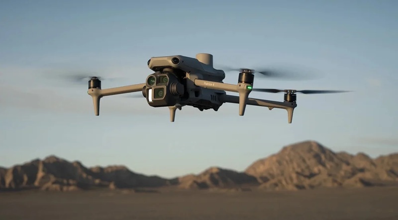 DJI Matrice 4 thermal drone